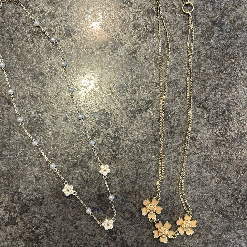Bundle of two necklaces